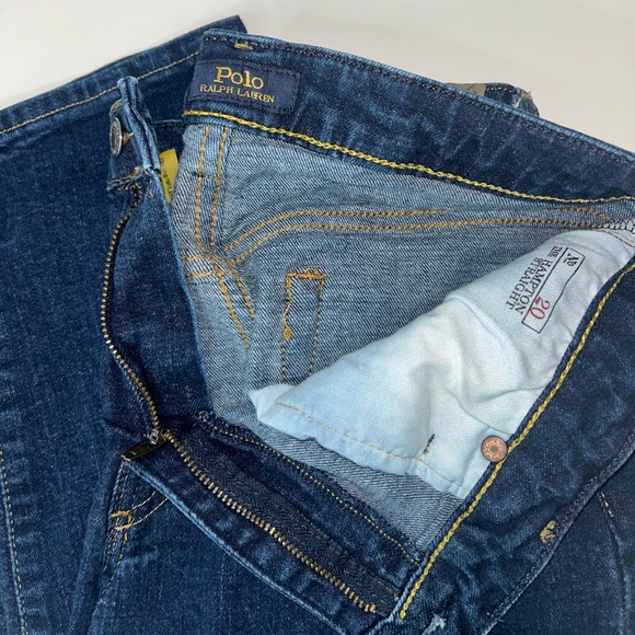 Polo Ralph Lauren Big Boys Hampton Straight No. 20 medium wash‎ jeans size 20 - Picture 3 of 11